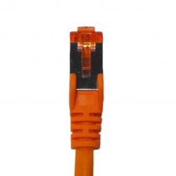 103701 - Cat6 S/FTP Patchkabel 250MHz 0,25m orange PIMF Halogenfrei