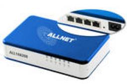 122005 - ALLNET Powerline 200Mbit 4-Port Switch