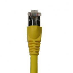 106401 - Cat6A Patchkabel 500MHz 0,25m gelb PIMF, Telegärtner L00000A0234