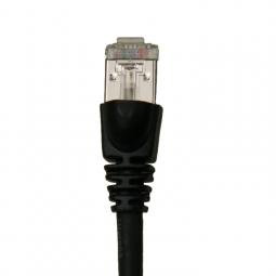 106600 - Cat6A Patchkabel 500MHz 0,5m schwarz PIMF, Telegärtner L00000A0077