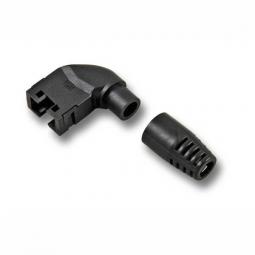 107126 - RJ45 Knickschutztülle, 90° gewinkelt, seitlich