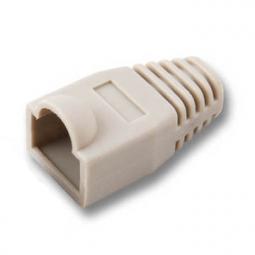 107128 - RJ45 Knickschutztülle mit Rastnasenschutz, grau