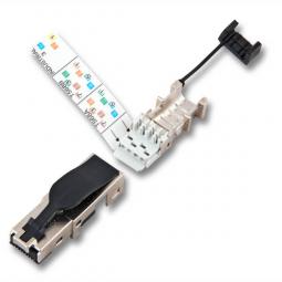 107171 - Cat6a Netzwerkstecker RJ45, feldkonfektionierbar