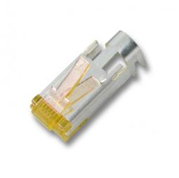 107182 - Cat6a Netzwerkstecker RJ45, TM31, ohne Knickschutztülle