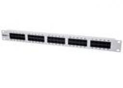 107203 - Patchpanel 50xTP, Cat3, ISDN, 19", lichtgrau