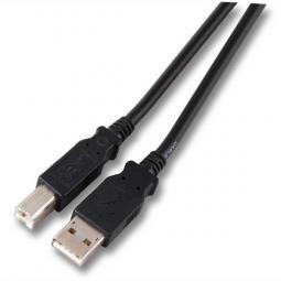 108141 - USB 2.0 Kabel 3m A-Stecker/B-Stecker schwarz