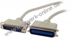 109320 - Druckerkabel DB25/Centronics 5m