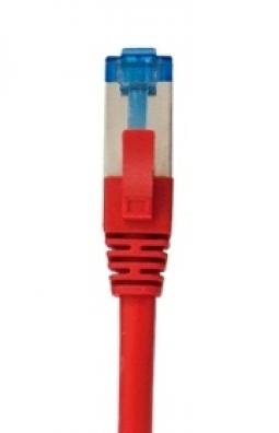 120200 - Premium Patchkabel Cat6A 500MHz 0,5m rot S/FTP halogenfrei 10Gbit