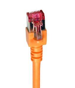 131701 - Patchkabel Cat6 S/FTP, orange, 0,15m K5516.0,15
