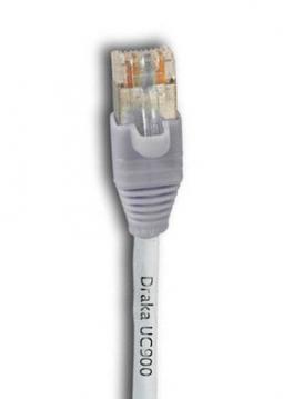 133165 - Cat6A Patchkabel 500MHz 15m grau, 2xRJ45 AMP EMT K8181.15
