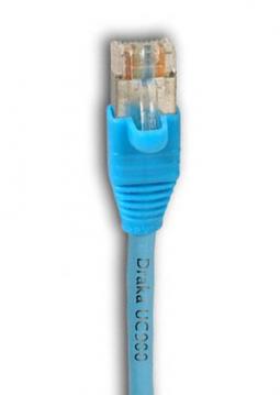 133450 - Cat6A Patchkabel 500MHz 7,5m blau, 2xRJ45 AMP EMT K8184.7,5