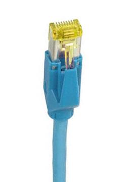 135410 - Cat6A Patchkabel 500MHz 1m blau, 2xRJ45 Hirose TM31 K8570BL.1