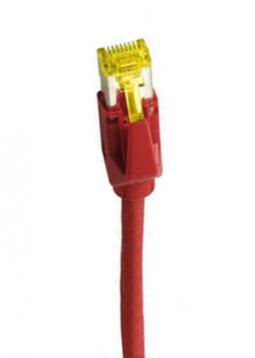 136365 - Cat6A Patchkabel 500MHz 15m rot, 2xRJ45 Hirose TM31 K8580RT.15