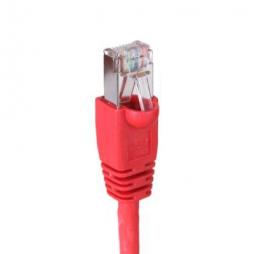 138200 - Patchkabel Cat6 doppelt geschirmt (S/FTP) 0,5m rot halogenfrei