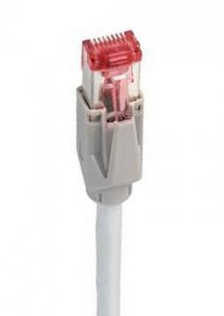145135 - Cat6 Patchkabel Dätwyler 250MHz 4m grau, Hirose TM21 K8708GR.4