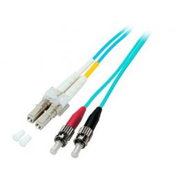 151309 - LWL Patchkabel 10m LC/ST, 50/125µm, OM3, Duplex, Multimode